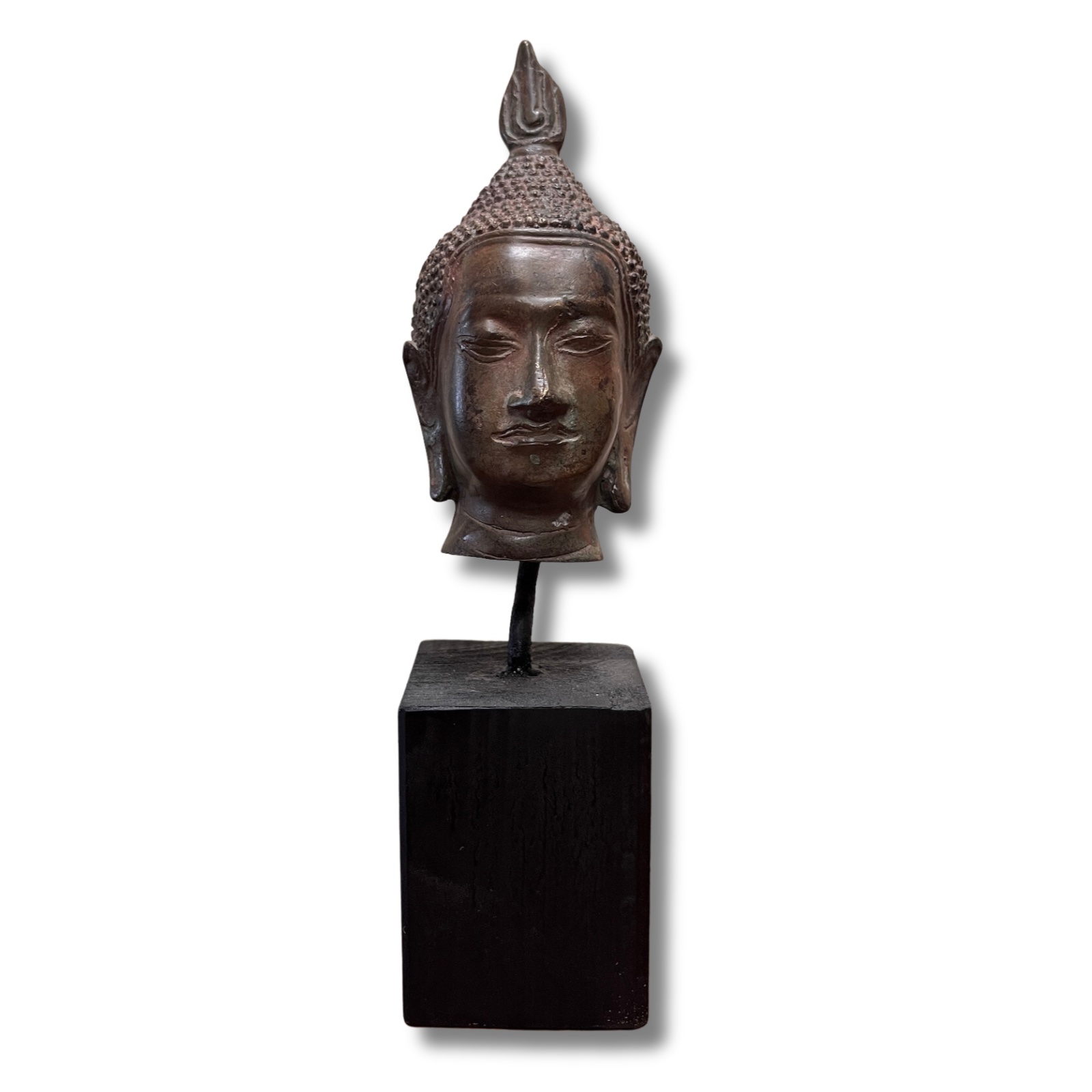 Buddha Kopf Bronze Figur Thailand - 22cm groß Buddha Kopf Bronze Figur Thailand - 22cm groß