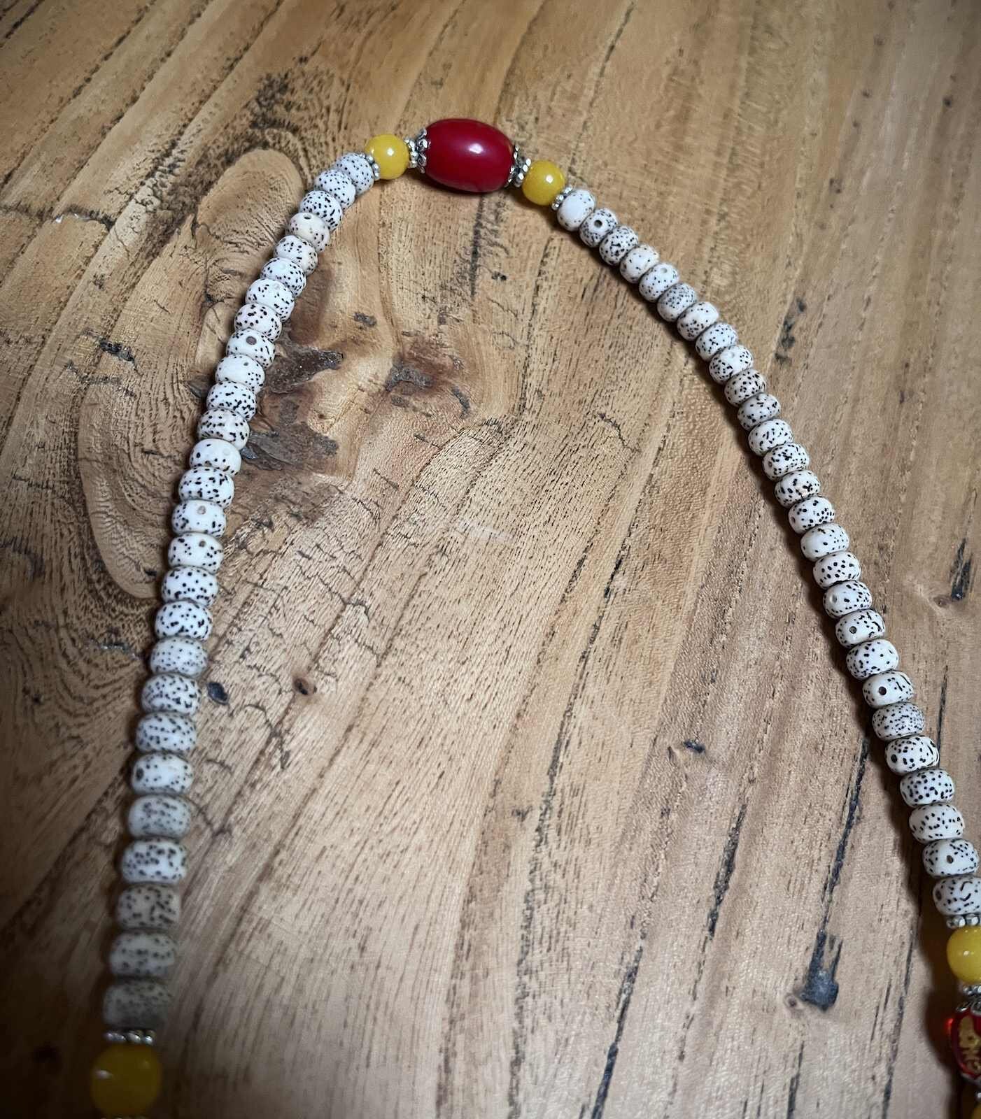 Gebetskette Mala 8 mm aus Lotussamen