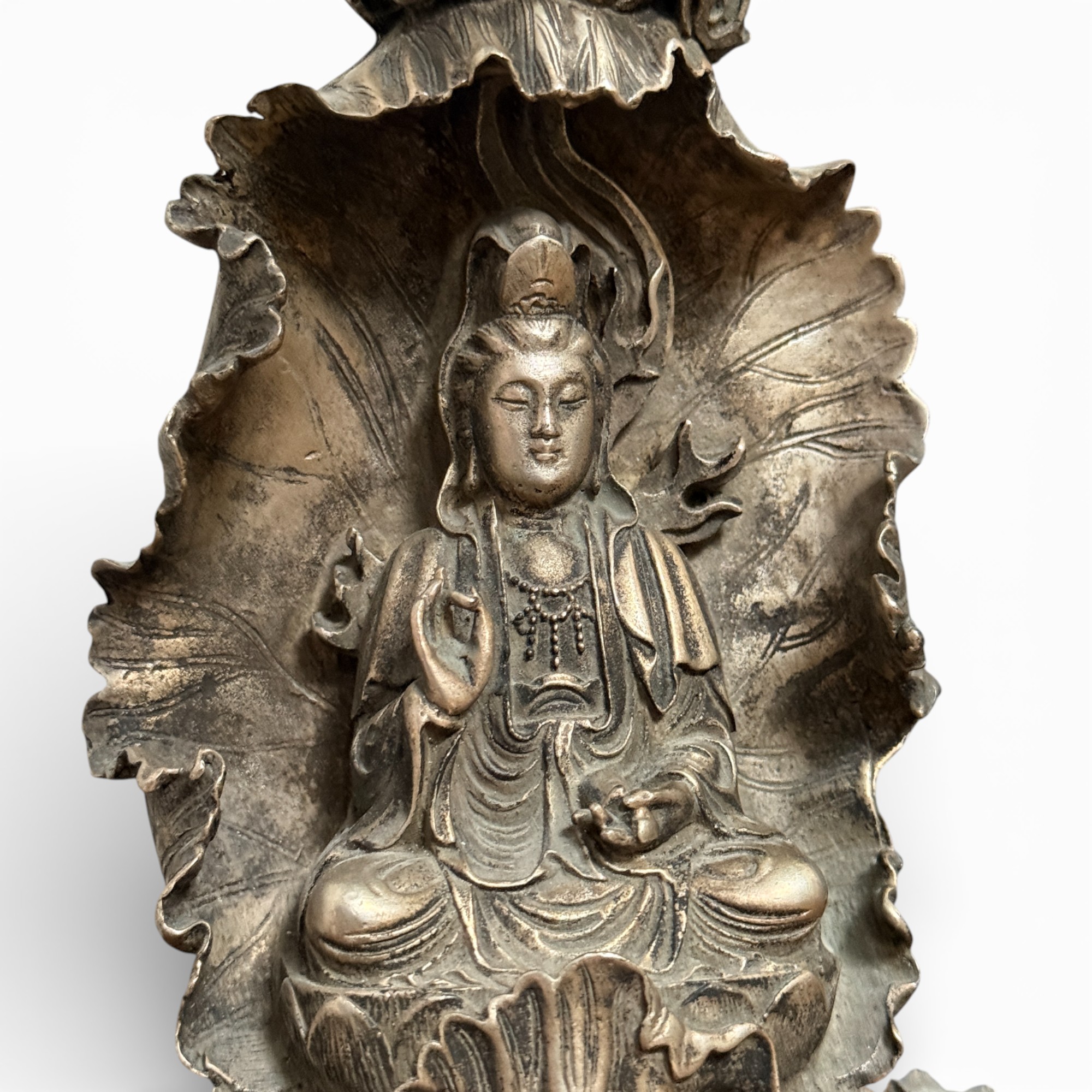 Guanyin Bronze Buddha Figur aus Tibet-China