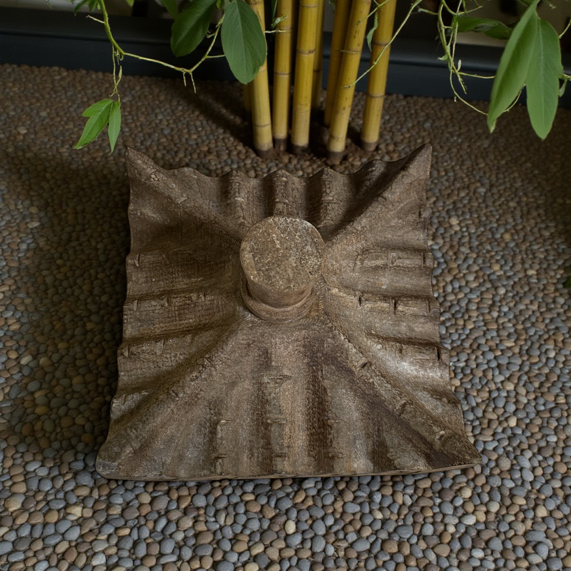 Asiatische Steinlaterne Geisterhaus Ahnenhaus