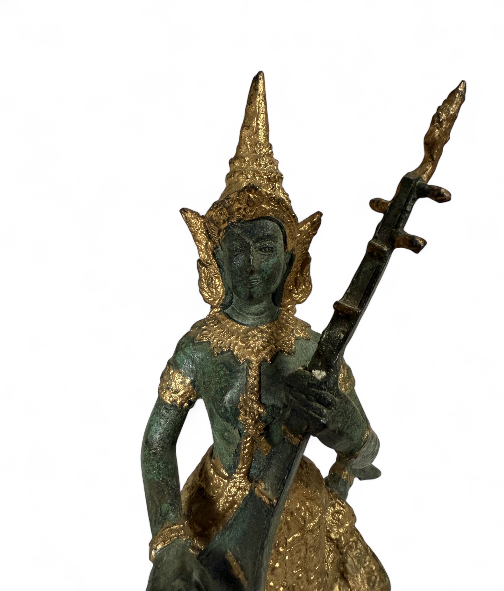 Tempelwächter Thailand Teppanom Bronze Figur