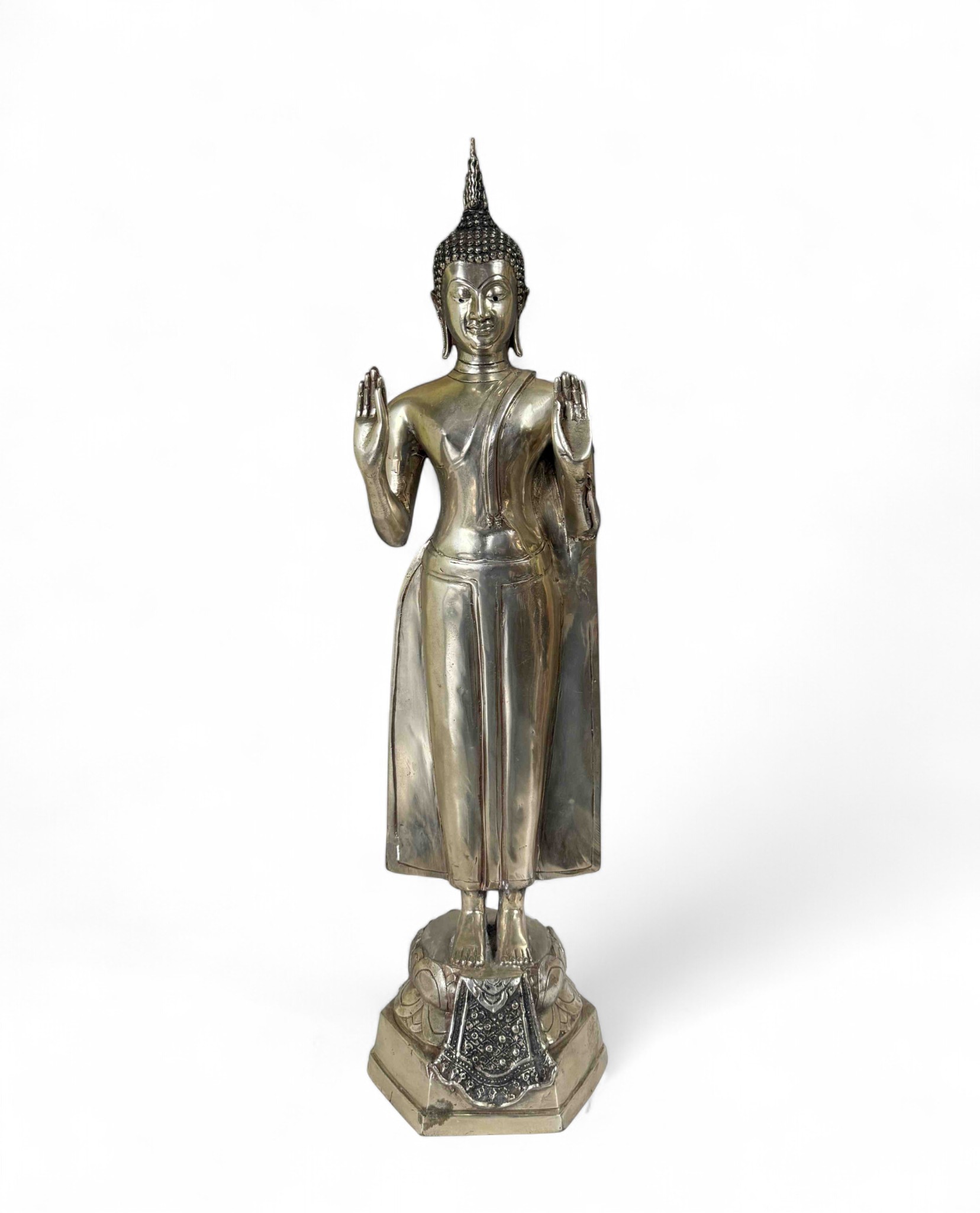 Wochentag Montag Buddha Figur Bronze 66 cm groß Wochentag Montag Buddha Figur Bronze 66 cm groß