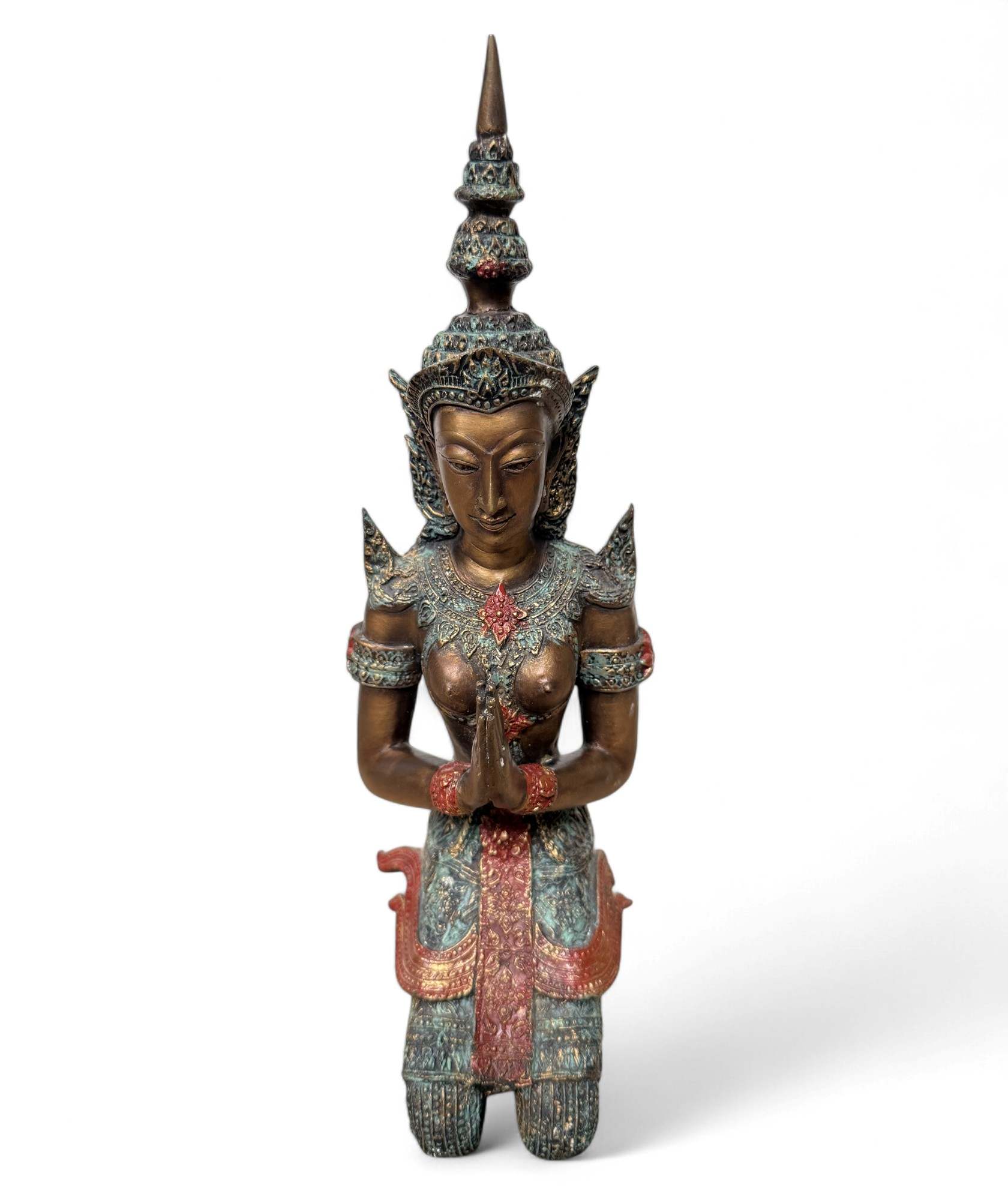 Thailand Tempelwächter Bronze Figur mythologischer Engel