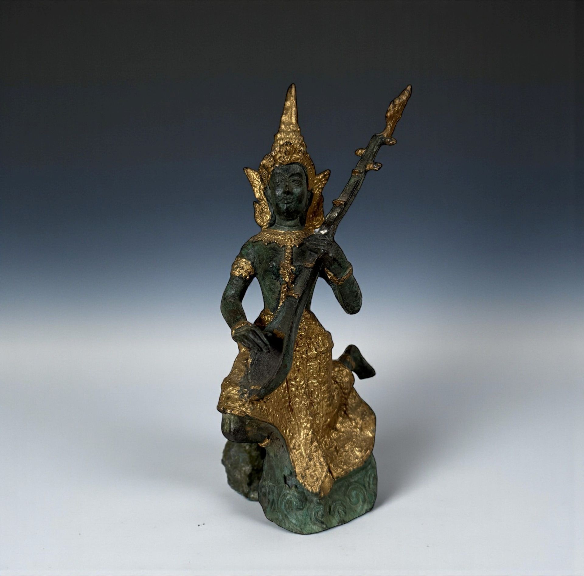 Tempelwächter Thailand Teppanom Bronze Figur Tempelwächter Thailand Teppanom Bronze Figur