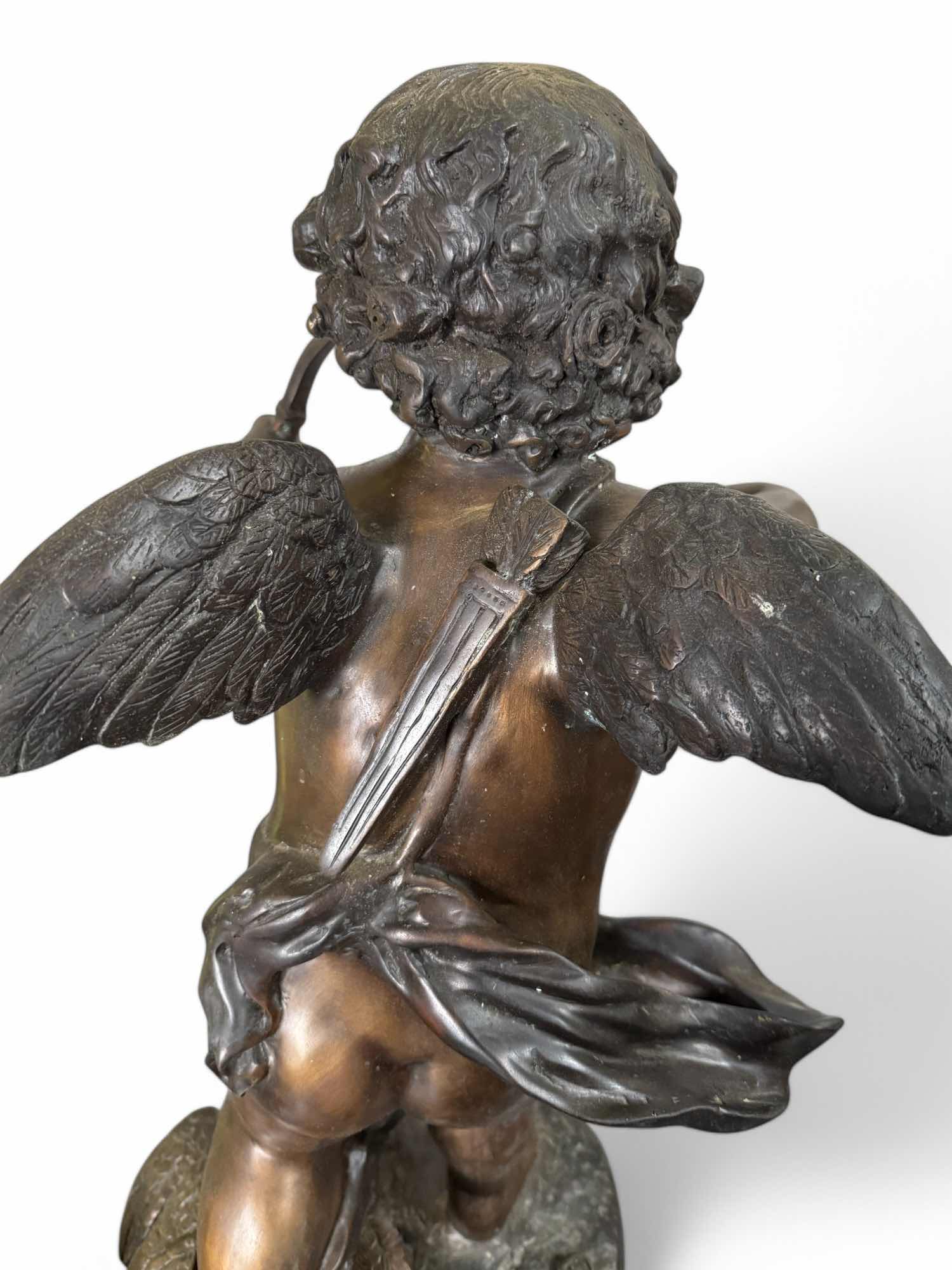 Amor Bronze Skulptur aus Sammlungsauflösung