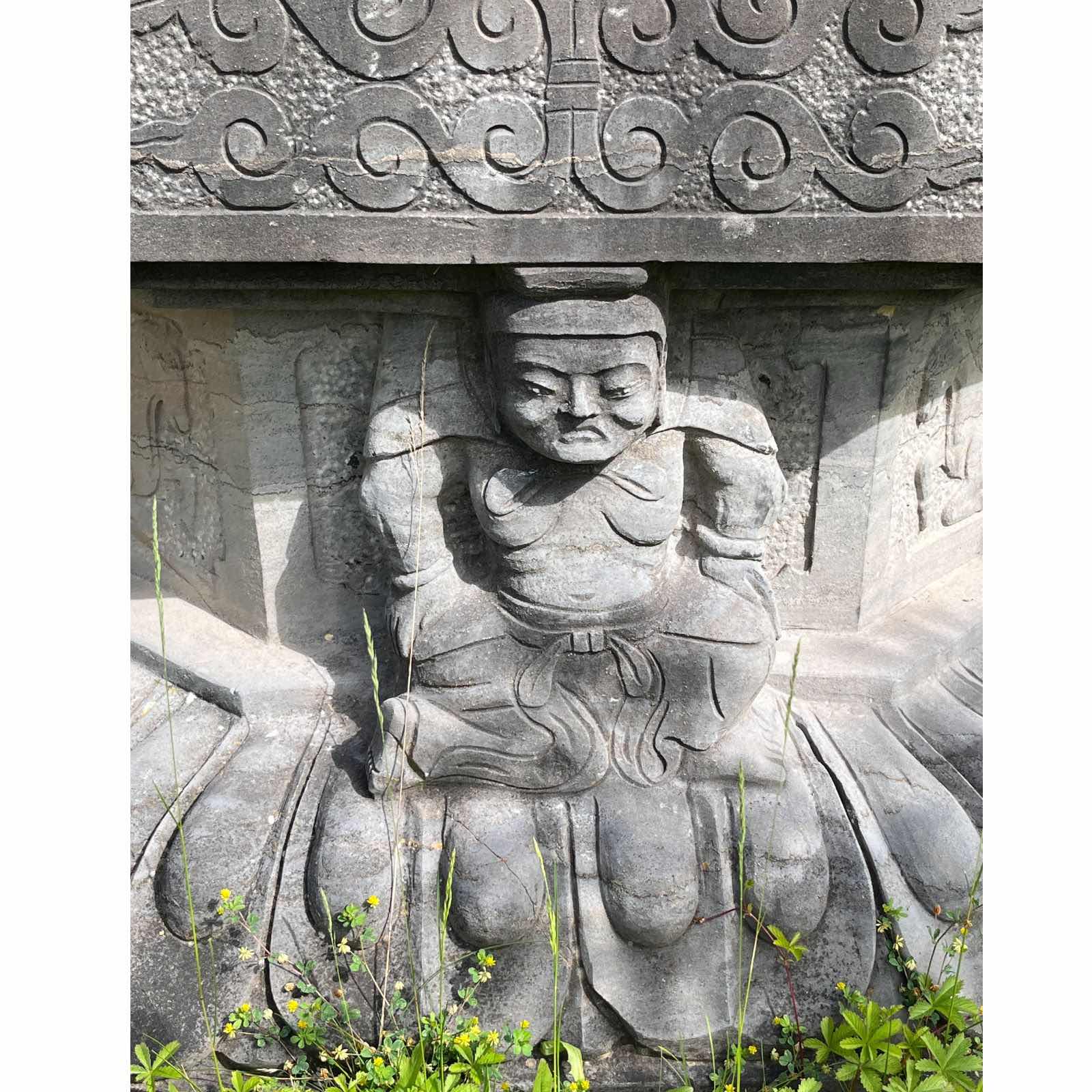 Buddha Garten Pagode Stein Tempel - gigantische 8m groß