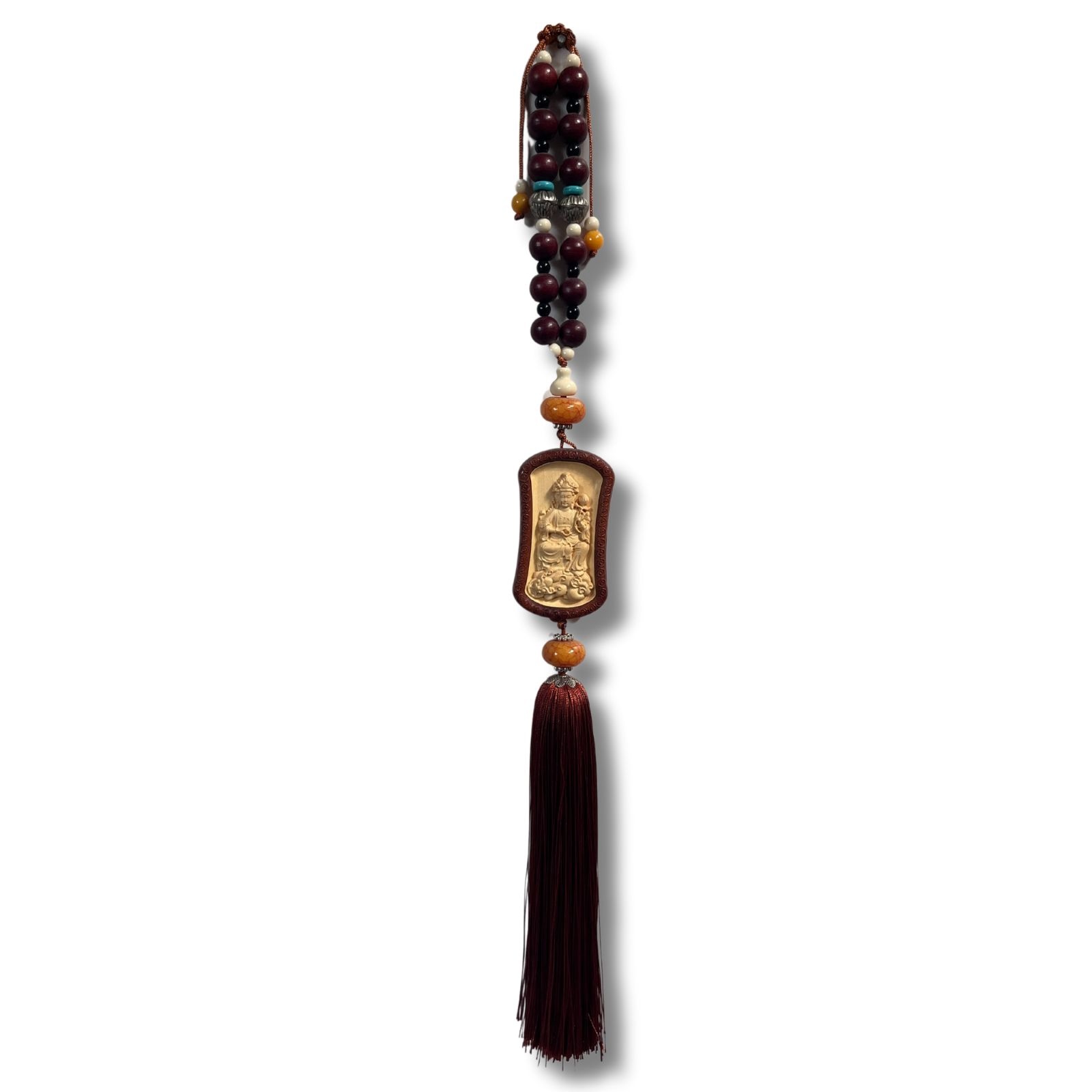 Buddha Anhänger für Rückspiegel - Geschenkidee für Asienfans