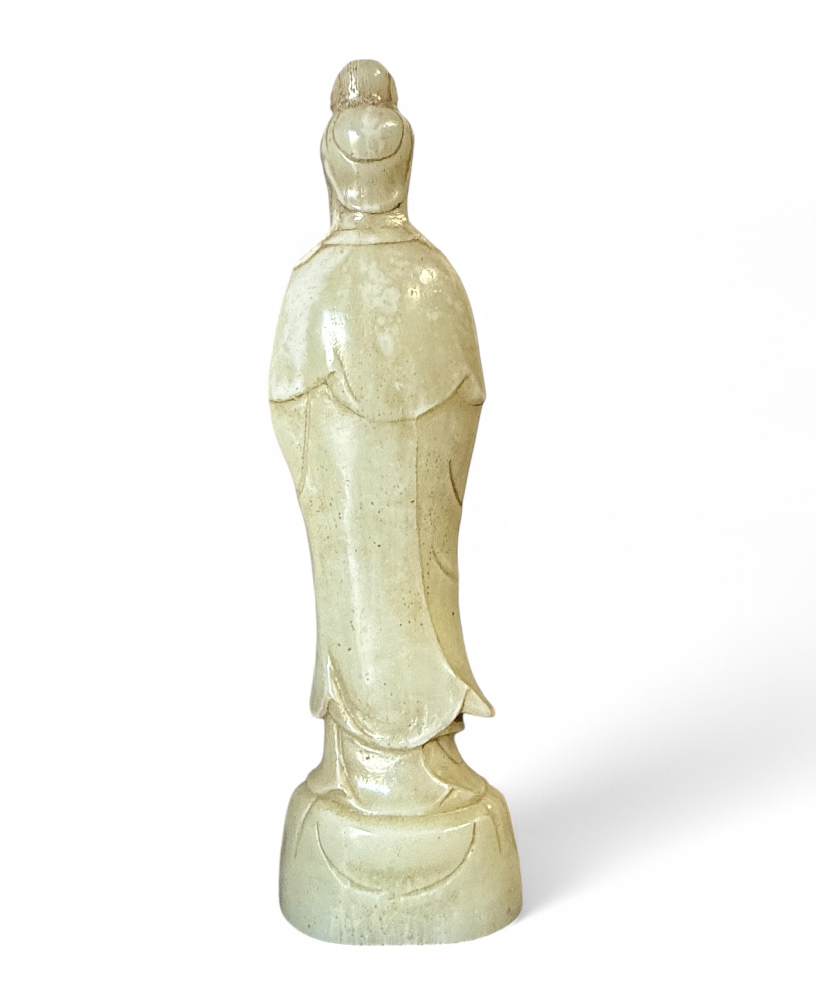 Guanyin Jade Buddha Figur aus China 33 cm groß