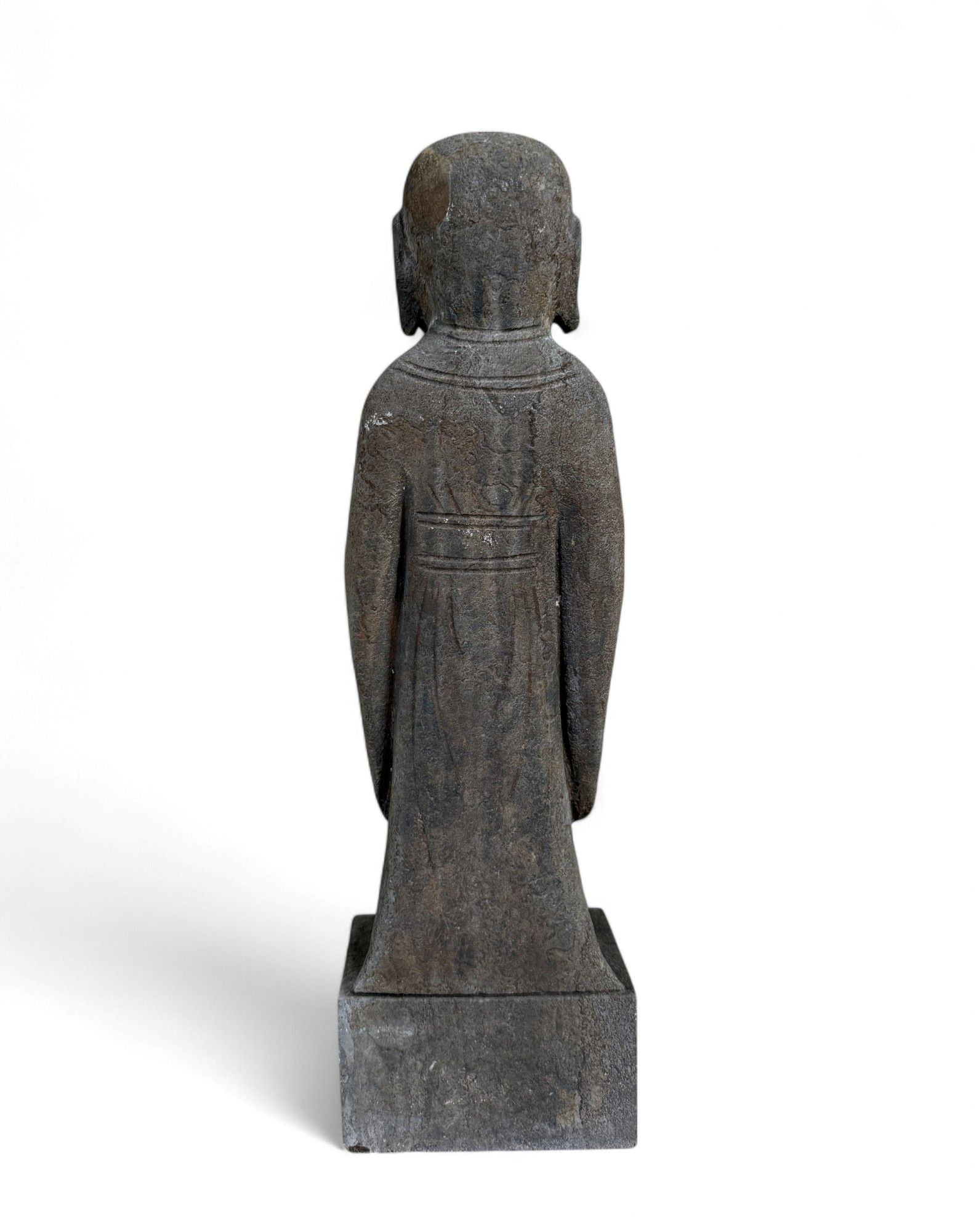 Zen Mönch China Garten Skulptur Naturstein Figur 50 cm groß