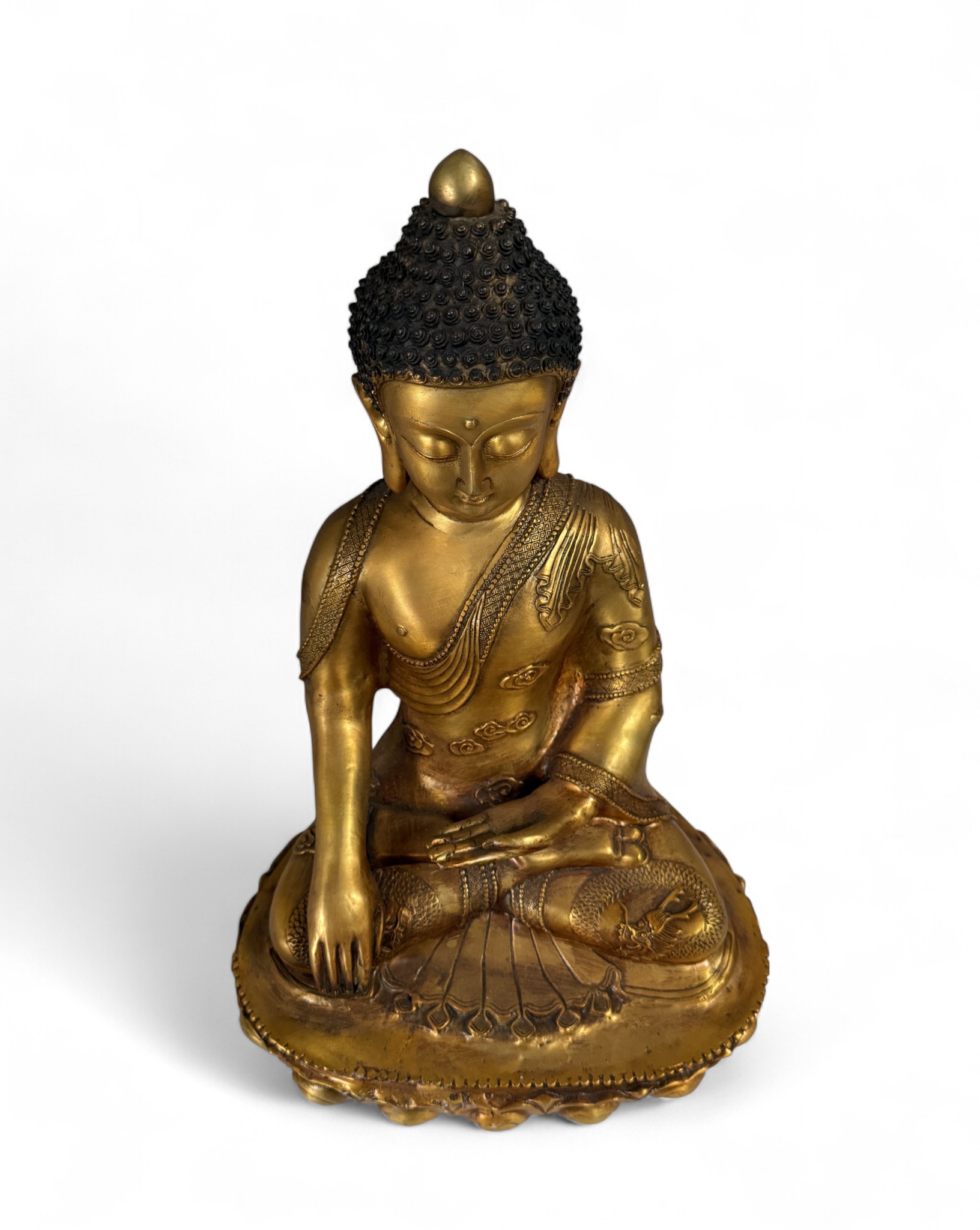 Bronze Buddha Figur Siddharta Gautama