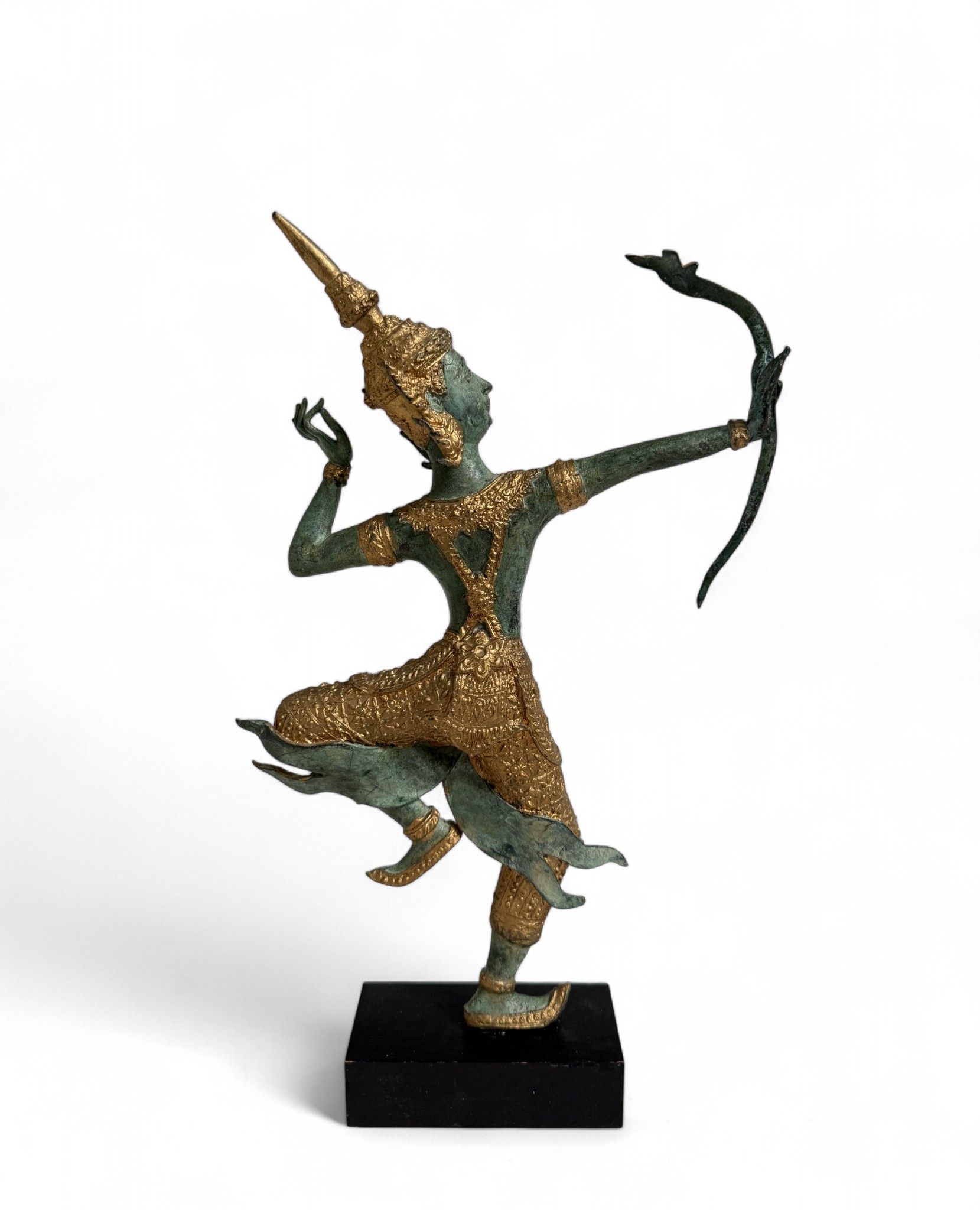 Prinz Rama Bronze Figur Thailand Prinz Rama Bronze Figur Thailand