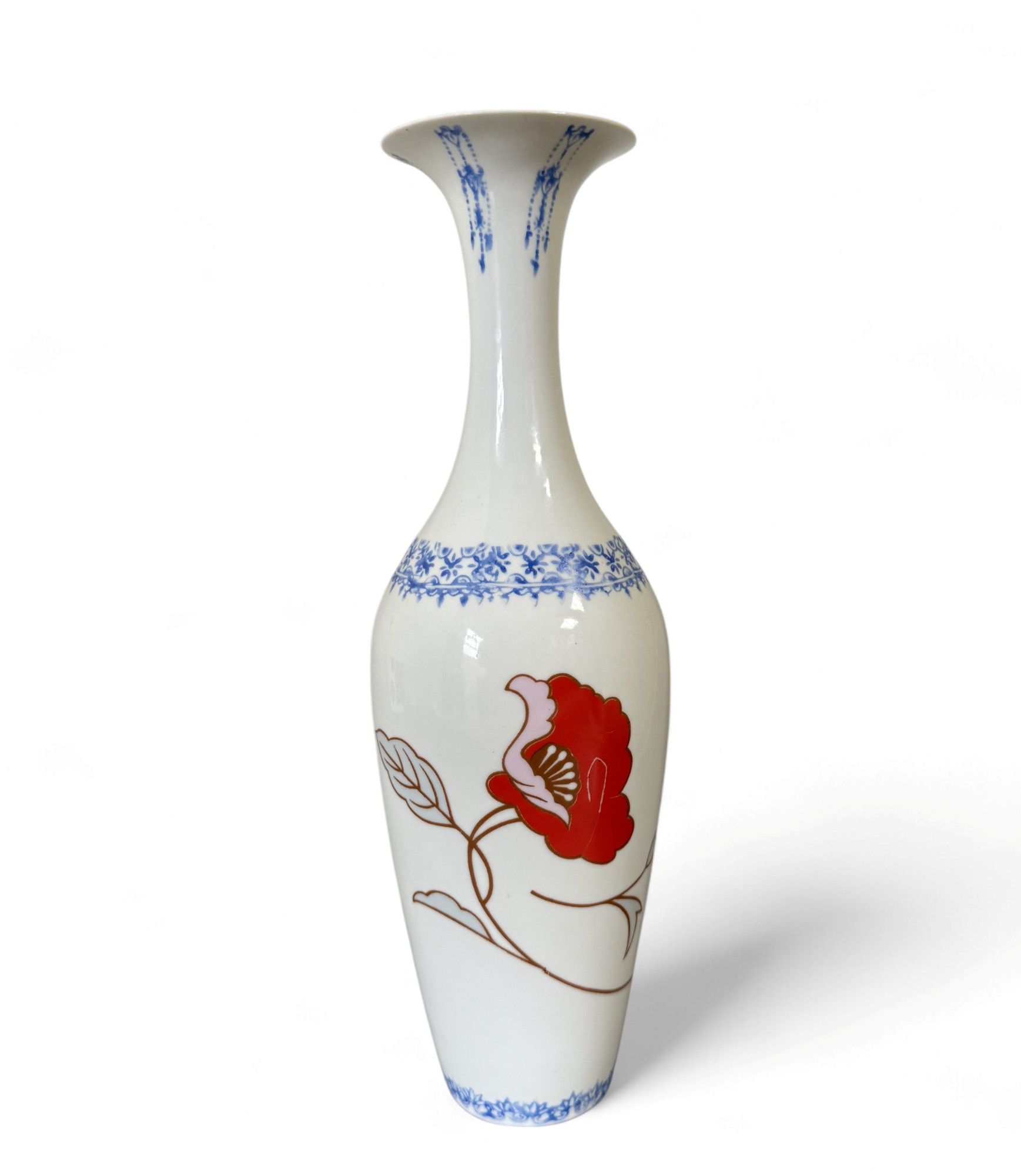 China Vase aus Eierschalenporzellan (26 cm)