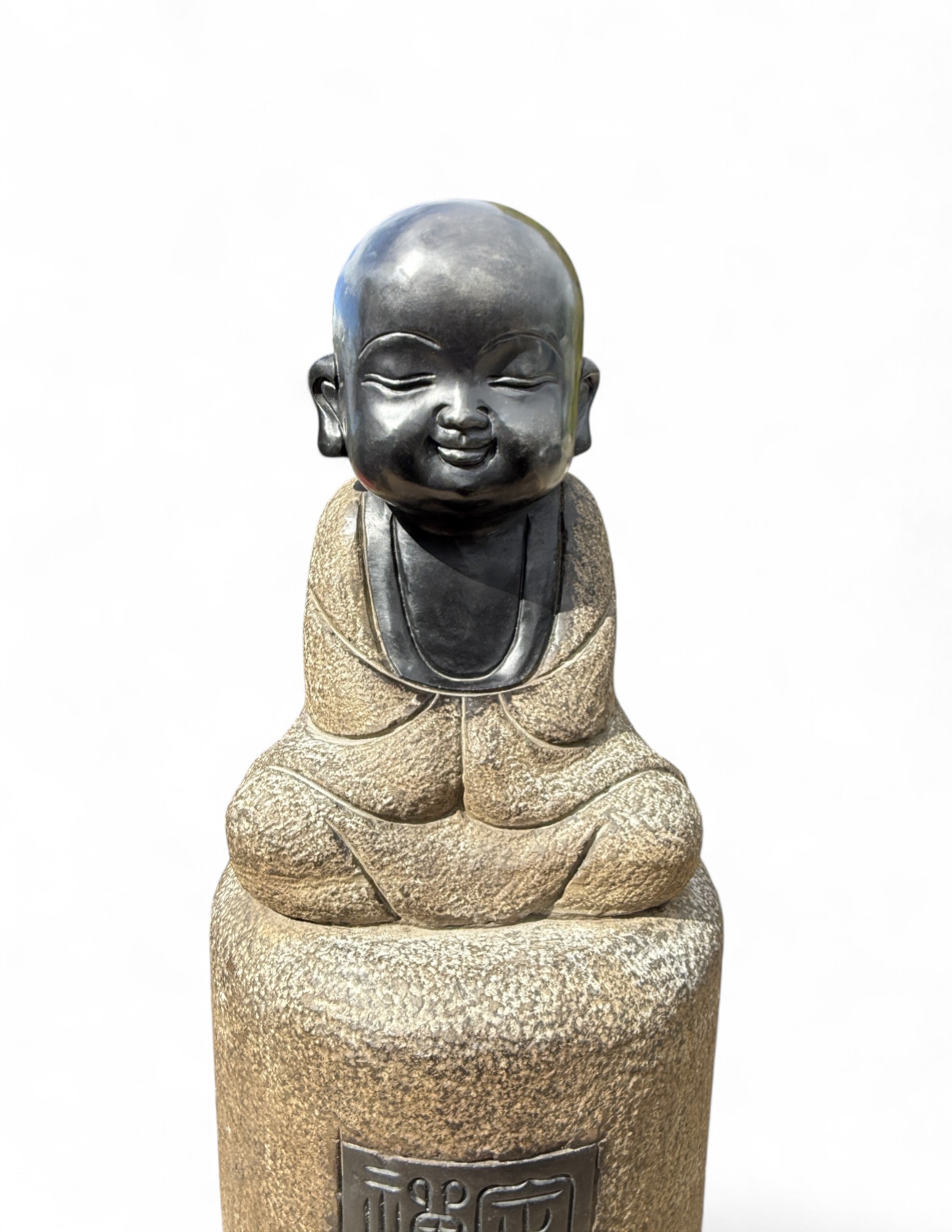Zen Mönch Garten Figur China 62 cm groß
