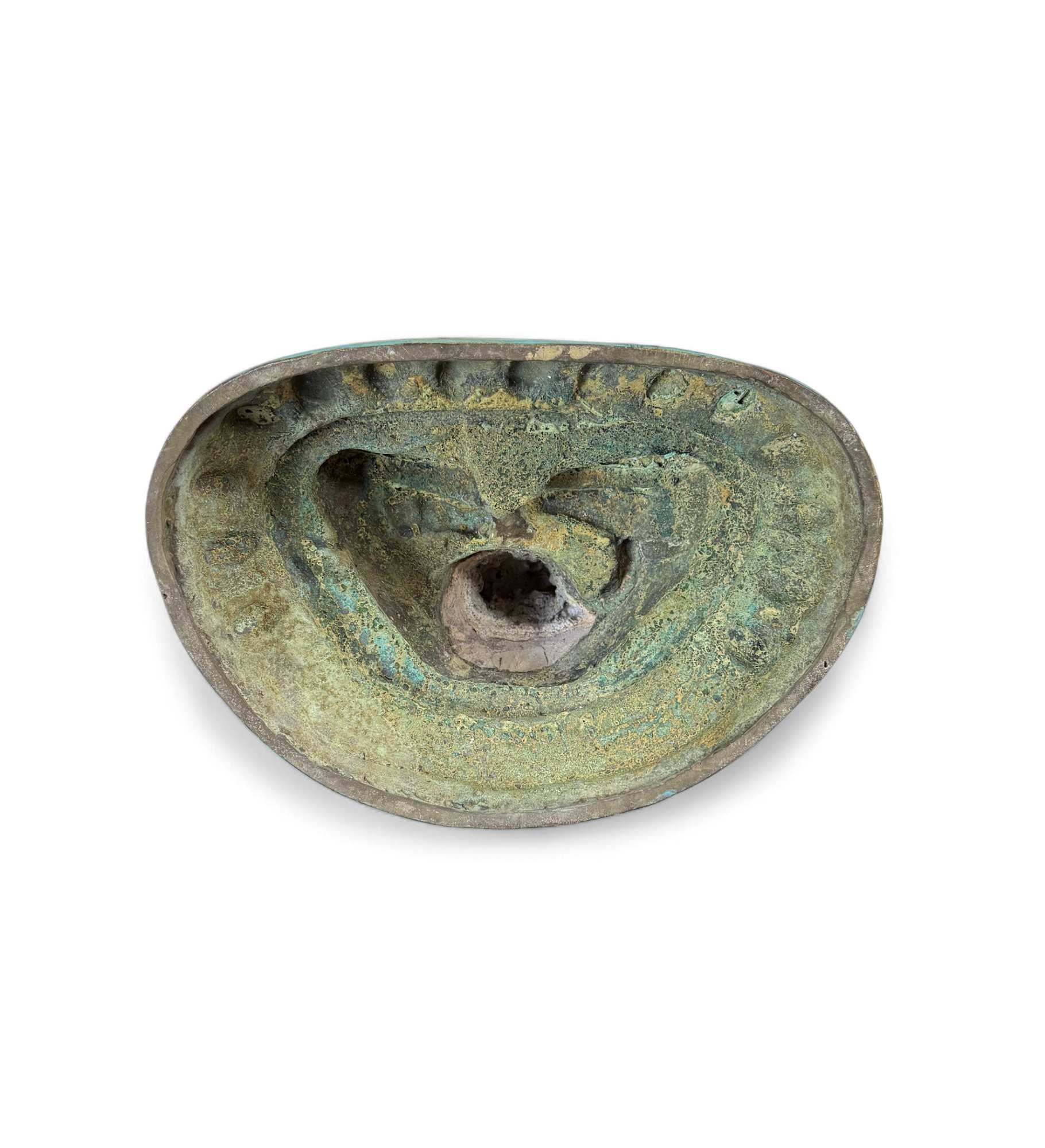Buddha Figur Bronze China Cloisonne Skulptur 40cm groß