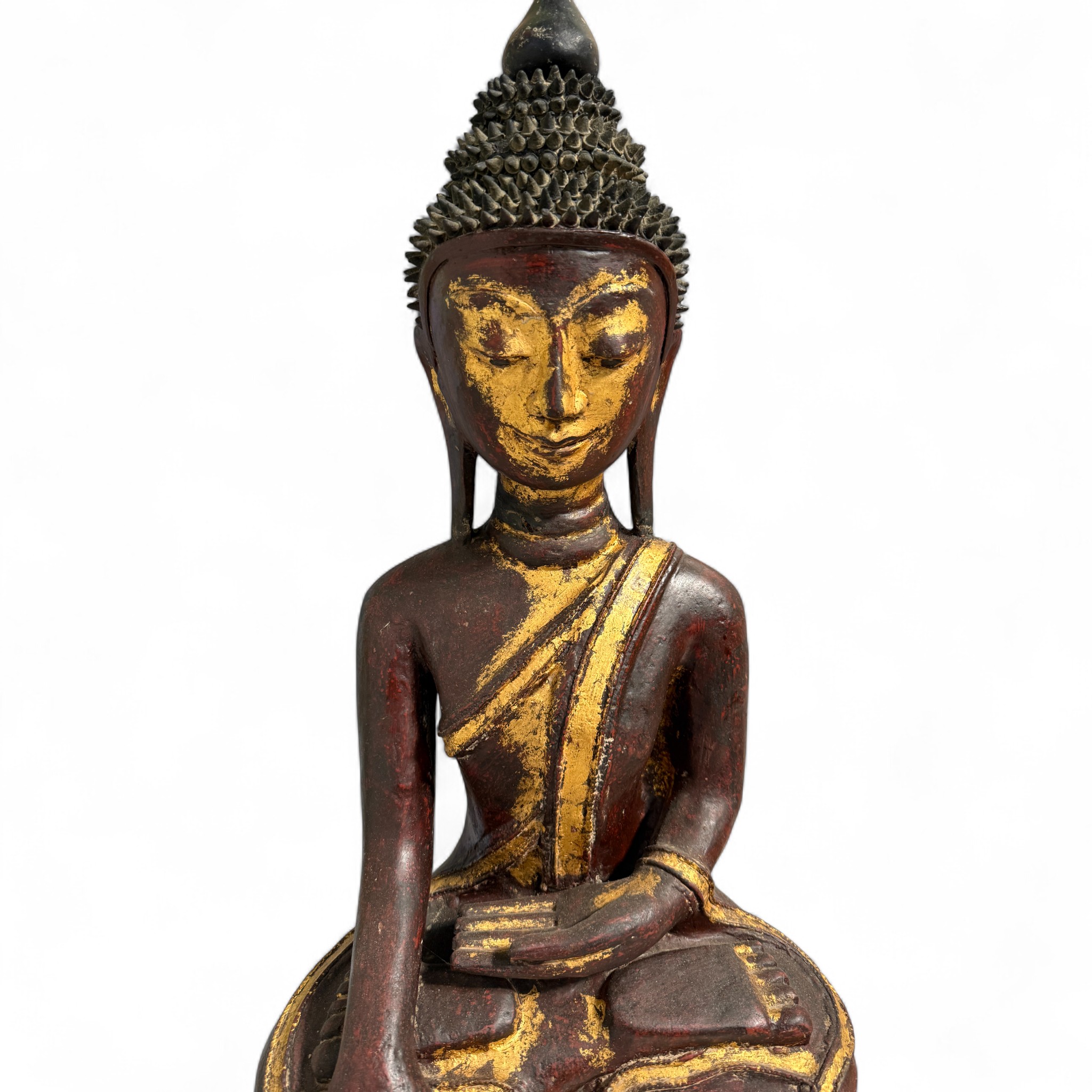 Lacquerware Buddha Statue Burma Skulptur 73 cm groß Lacquerware Buddha Statue Burma Skulptur 73 cm groß