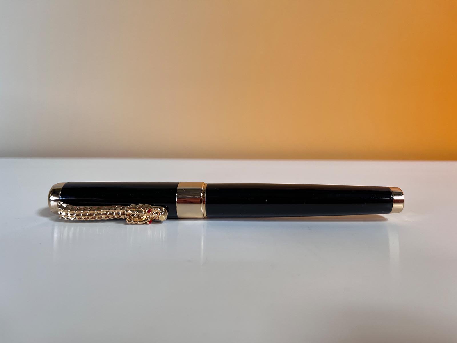 Füllfederhalter Dragon Pen - Drachen Füller - Blackdragon
