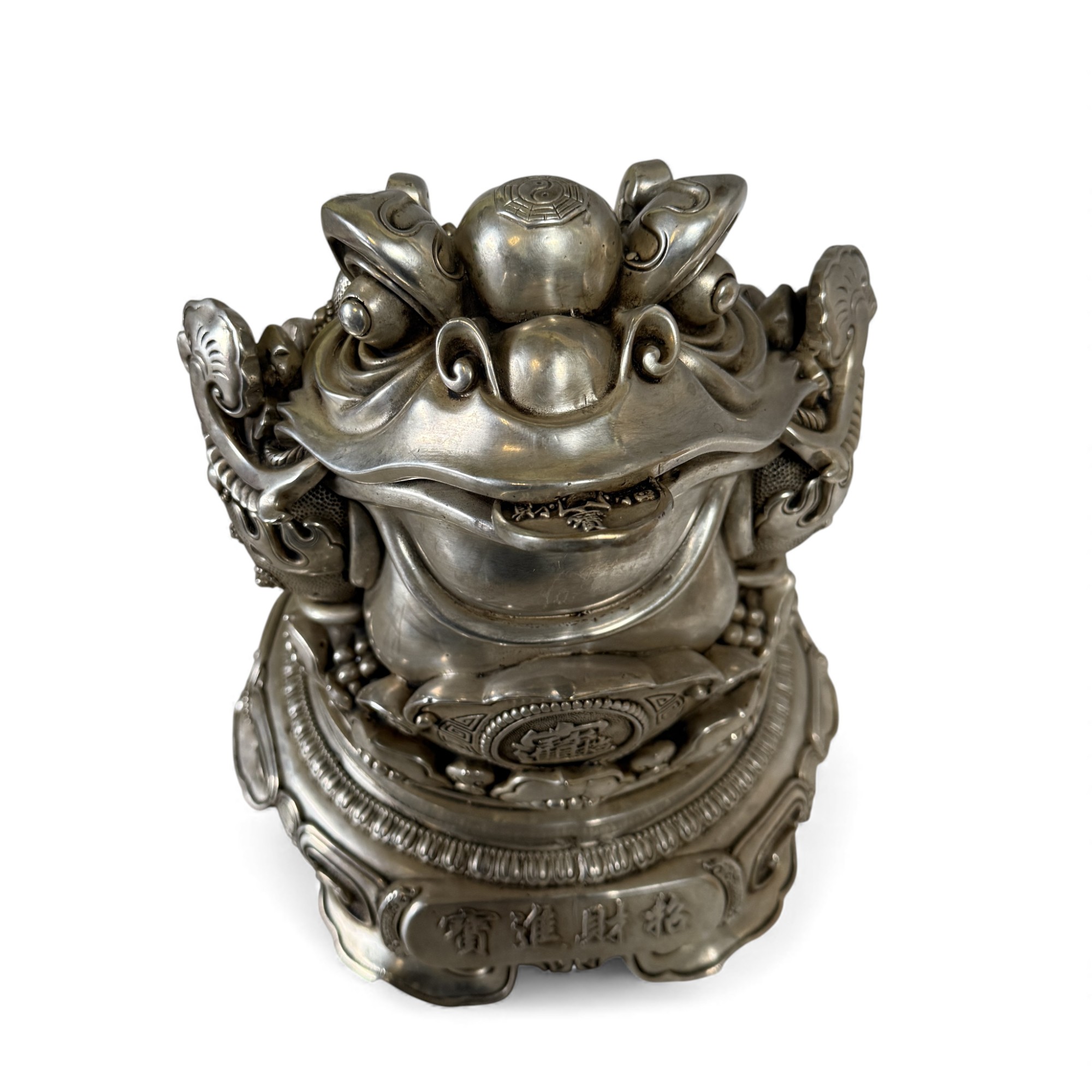 Chinesische Geldkröte - Reichtumsfrosch aus Bronze