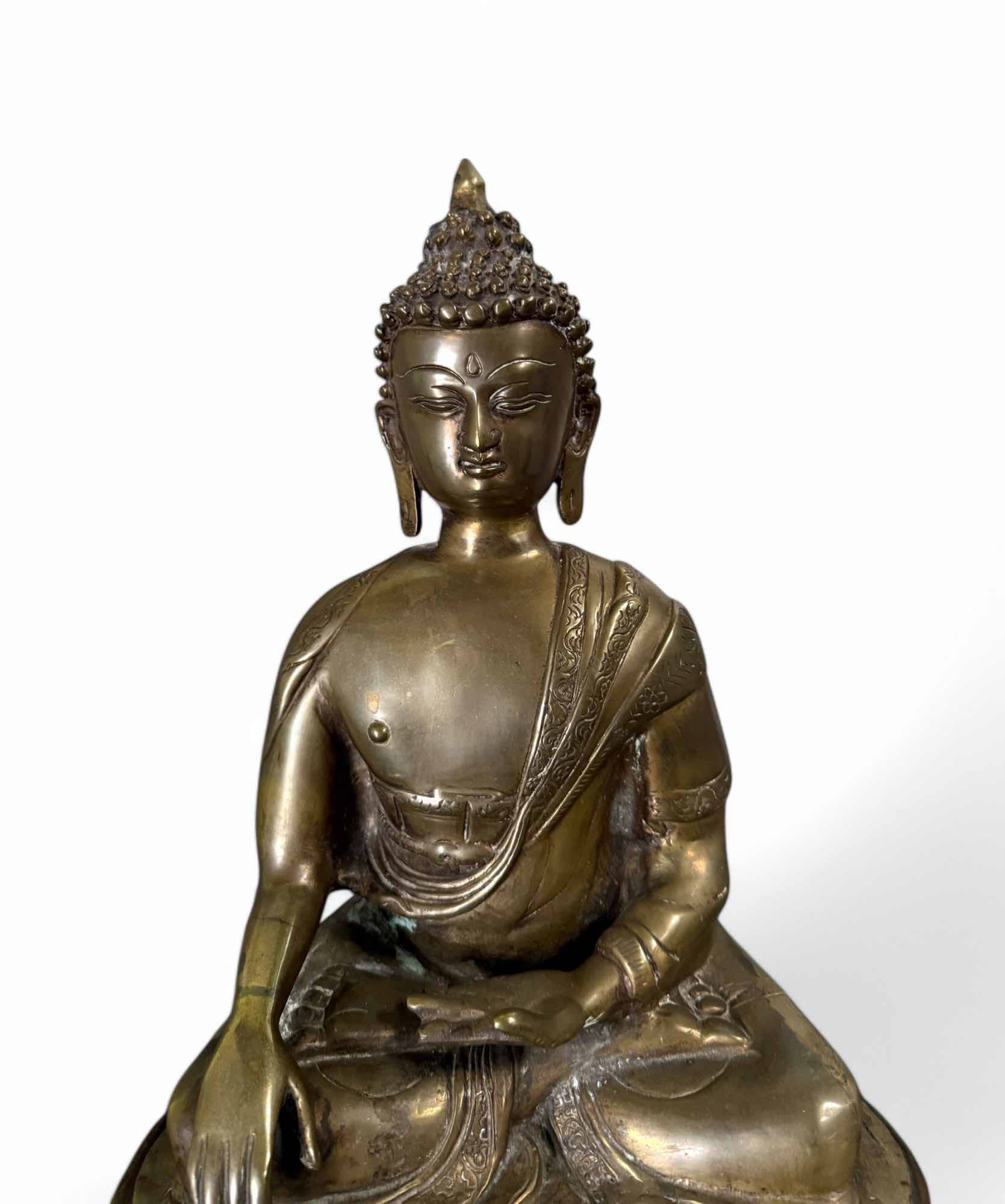 Siddharta Gautama Buddha Figur aus Bronze Nepal / Indien Siddharta Gautama Buddha Figur aus Bronze Nepal / Indien