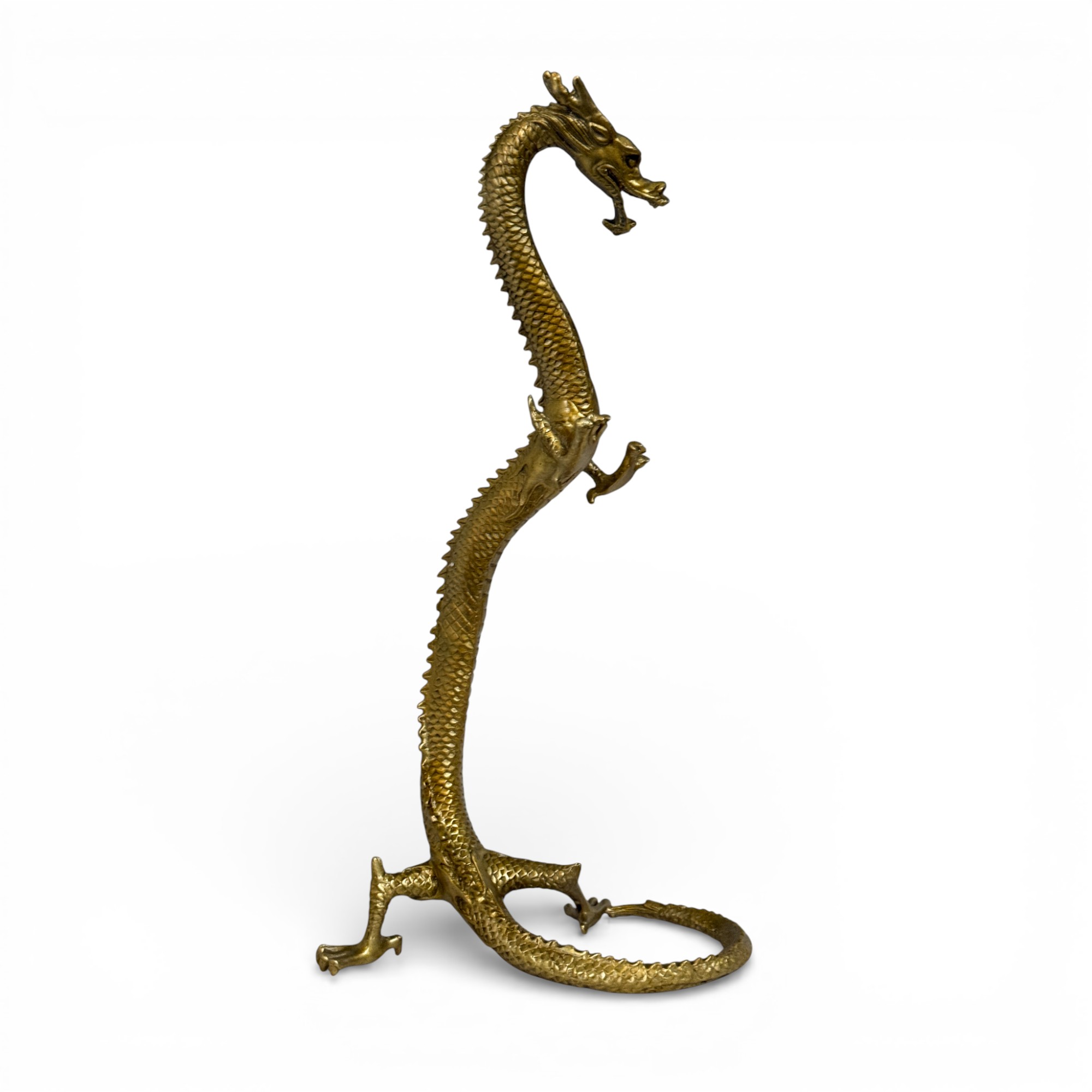 China Drachen Skulptur aus Bronze - 41 cm