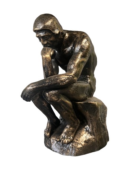Der Denker Rodin Gusseisen Figur