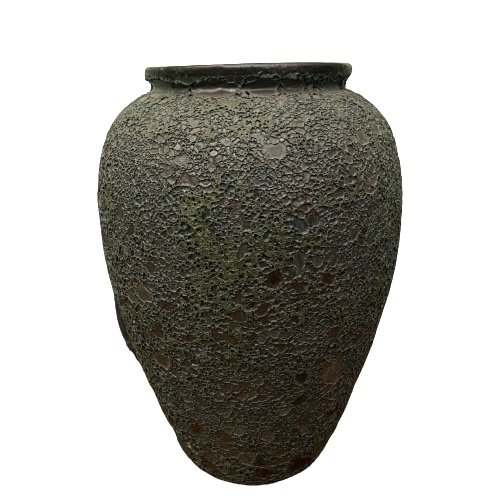 Vintage Look Vase aus Keramik