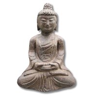 Buddha Garten Meditation Figur Naturstein Tibet