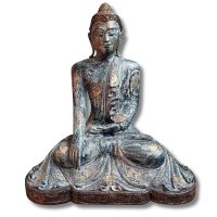 Holz Buddha Figur aus Thailand - 85cm groß