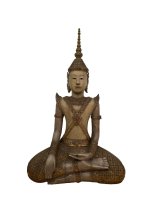 Holz Buddha Figur Thailand (103cm) Siddharta Gautama