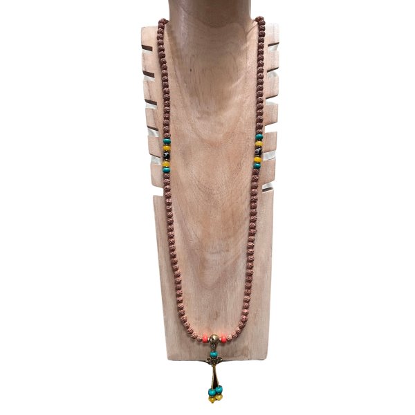 Gebetskette Mala buddhistische Halskette Dzistein
