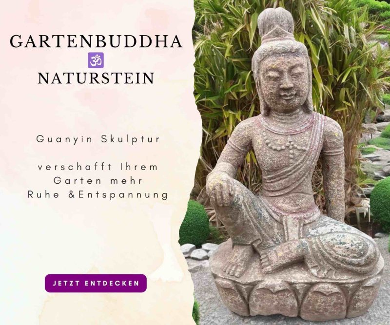Garten Buddha Skulptur