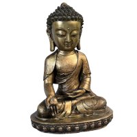 Buddha Figur Tibet Bronze Skulptur 30cm groß