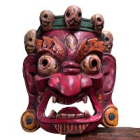 Mahakala Holz Maske Nepal