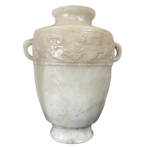 Jade Henkel Vase China