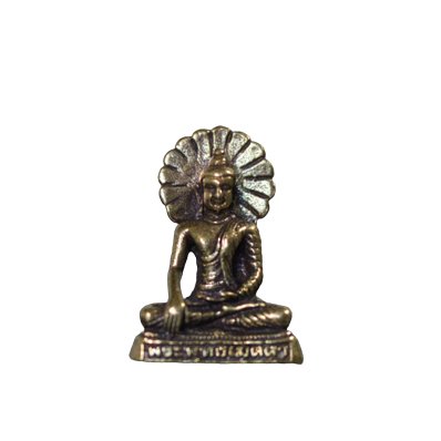 Mini Buddha Figur Bronze Siddharta - Klein aber Fein