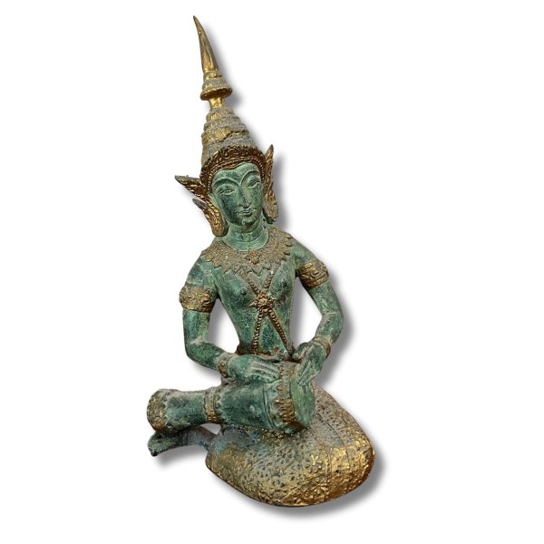 Thailändischer Tempelwächter Teppanom Bronze Figur