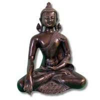 Buddha Figur Bronze Siddharta Gautama - 23cm groß