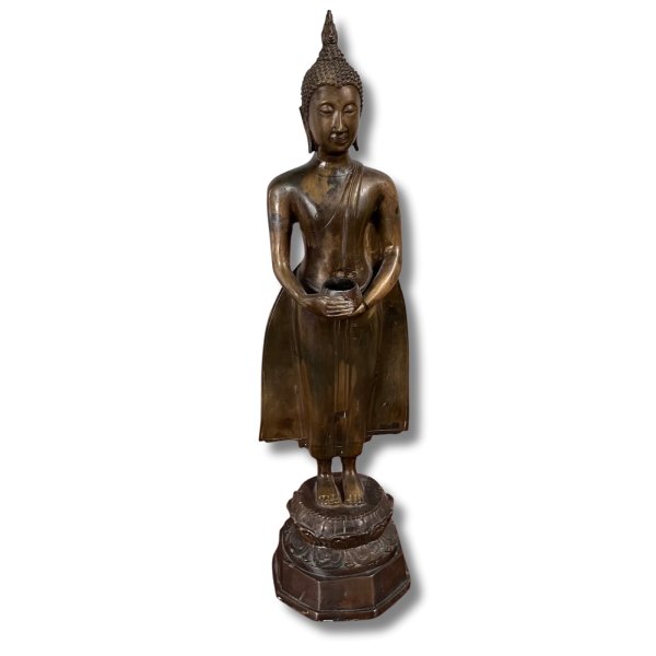 Wochentags Buddha Figur 'Mittwoch' aus Bronze