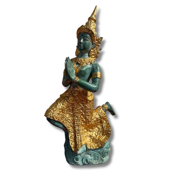 Tempelwächter Thailand Teppanom Bronze Figur