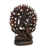 Yamantaka Vajrabhaira Bronze Figur Tibet