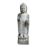 Stein Buddha Figur Garten 51 cm groß