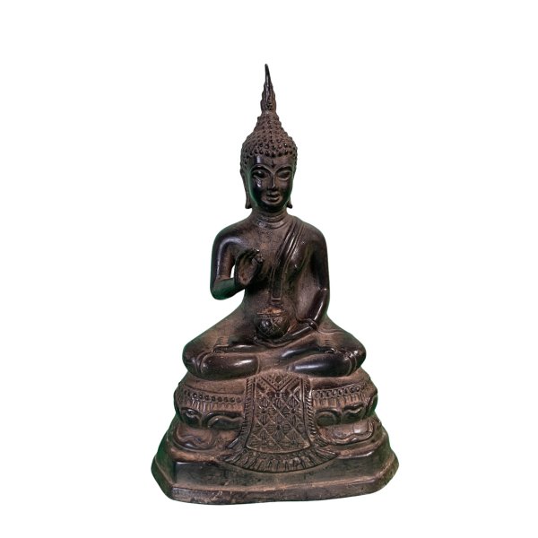 Lehrende Buddha Figur Bronze - Thailand