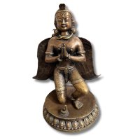 Garuda Bronze Figur aus Nepal - 33cm groß
