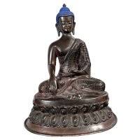 Buddha Figur Bronze Skulptur Tibet