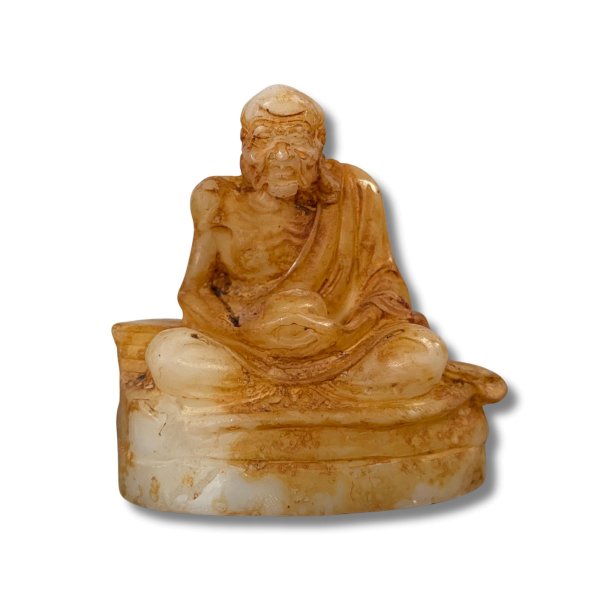 Arhat Figur China Jade Buddhismus Luohan - 8,5cm