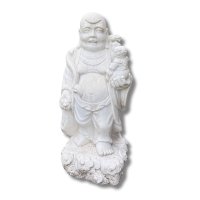 Hotai, dicker lachender Buddha aus Naturstein