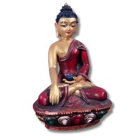 Buddha Figur Terrakotta Siddharta Gautama