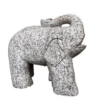 Gartenfigur Elefant groß Glücksbringer