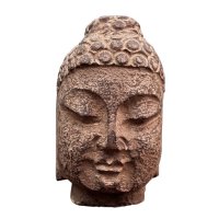 Stein Buddha Kopf (12cm) Siddharta Gautama