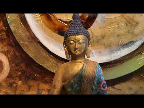 Buddha Figur Bronze China Cloisonne Skulptur 39 cm groß